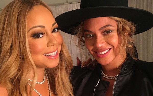 "Te amo": después de espectáculo de Navidad, Mariah Carey publicó una foto con Beyoncé -0